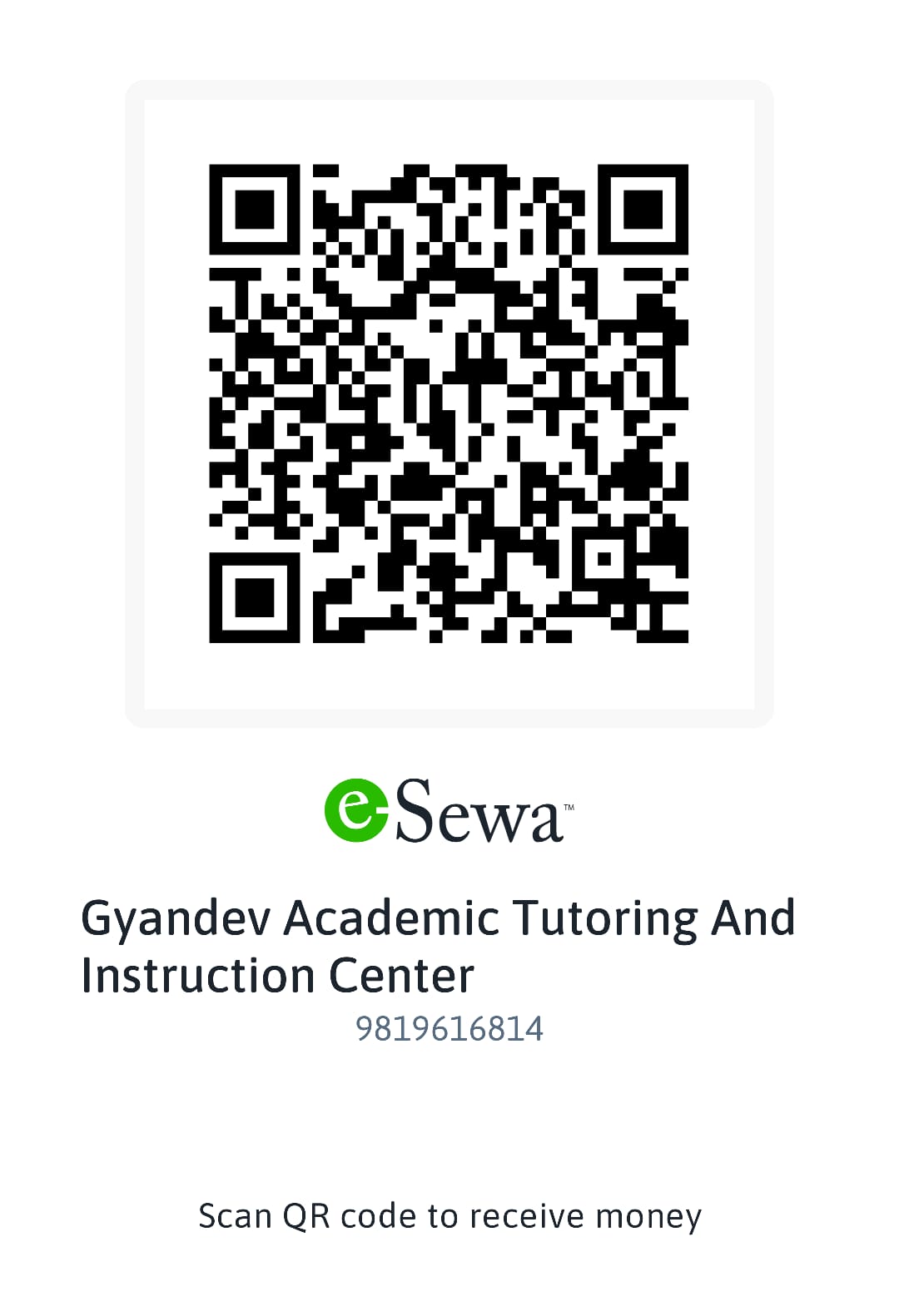 eSewa QR Code